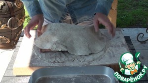 Утка в ржаном тесте по рецепту 1863 года