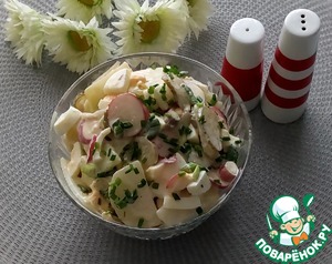 Салат из кольраби "Пикантный "