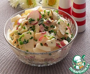 Салат из кольраби "Пикантный "