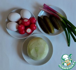 Салат из кольраби "Пикантный "