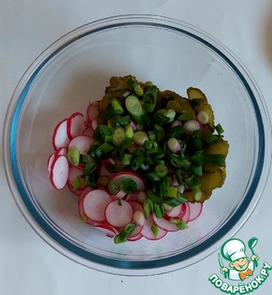 Салат из кольраби "Пикантный "