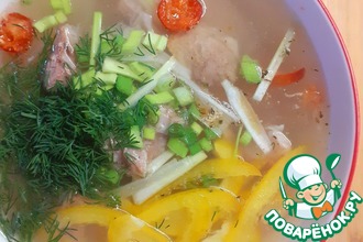 Рецепт: Суп с лапшой от Кунг-Фу Панды