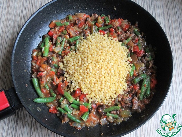 Chili, Lemon, and Basil Shrimp with Israeli Couscous Recipe Quick dinner, Seafoo