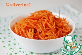 Рецепт: Морковь по-корейски от Ляночки