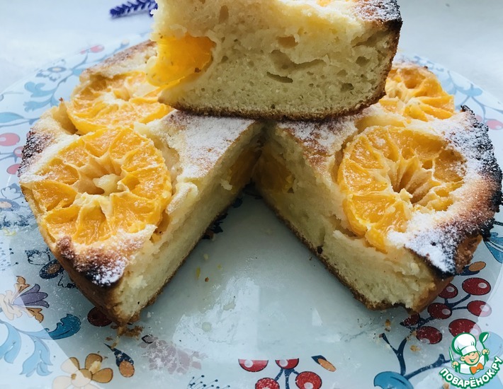 Новогодний пирог с мандаринами рецепт ароматного и вкусного десерта