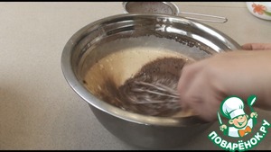 Шоколадный пирог с кокосовым кремом