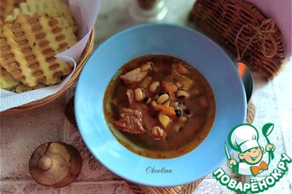 Рецепт: Суп карри с фасолью