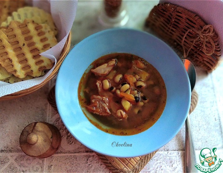 Рецепт: Суп карри с фасолью