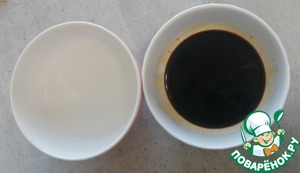 Рыба тушеная в соевом соусе