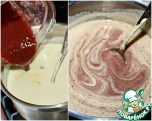 Мороженое вишнёвое