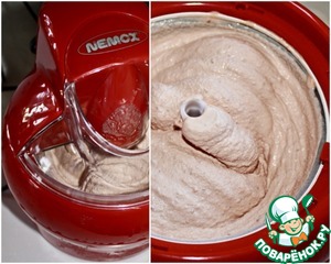 Мороженое вишнёвое