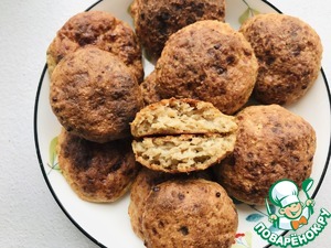 Овсяное печенье с творогом