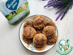 Овсяное печенье с творогом