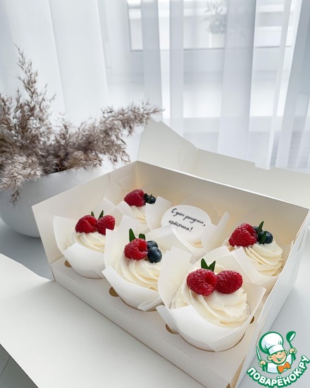 Ягодные капкейки