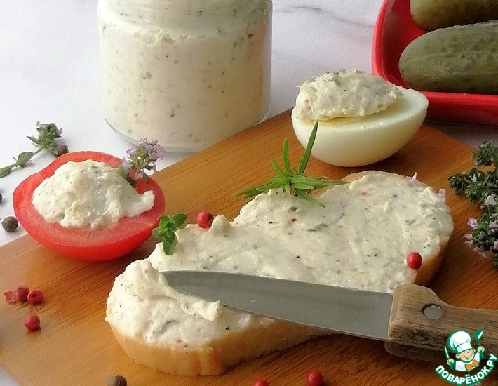 Рецепт: Сыр плавленый домашнего приготовления Пикантный