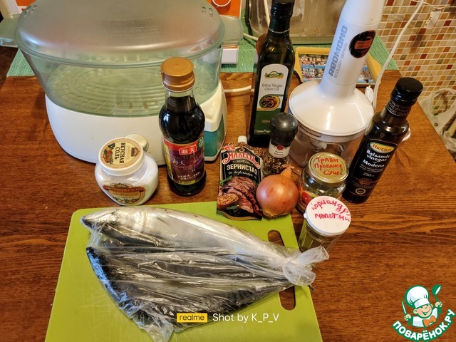 Маринованная скумбрия в пароварке – кулинарный рецепт