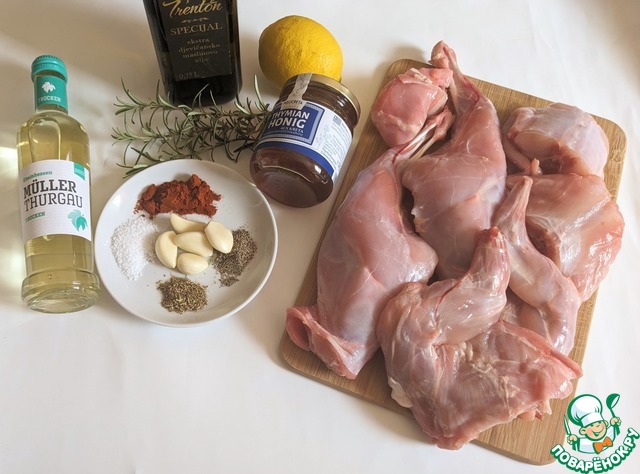 Приготовление тушеного кролика по-испански: