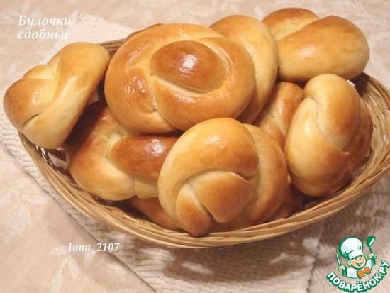 Булочки сдобные