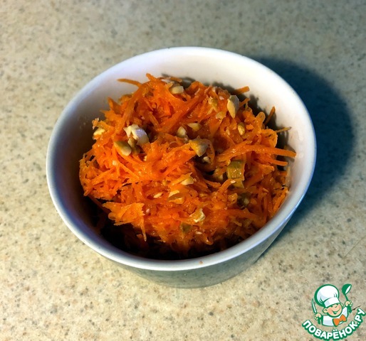 Морковный салат 