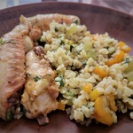 Булгур с крылышками