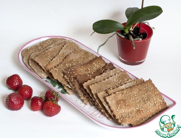 Простые ржаные хлебцы – кулинарный рецепт