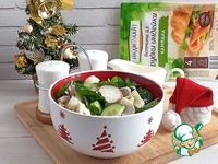 Салат-коктейль с ветчиной ингредиенты