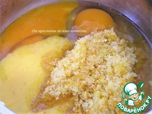 Апельсиновые профитроли