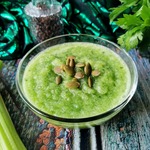 Холодный сельдереевый суп