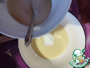 Кокосовый мусс для торта