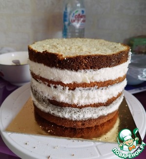 Кокосовый мусс для торта