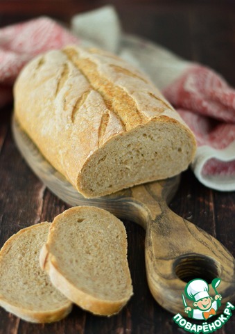Хлеб пшеничный цельнозерновой на сыворотке – кулинарный рецепт
