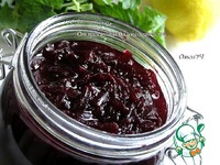 Конфитюр из свеклы с лимоном и мятой ингредиенты