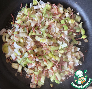 Айнтопф с гречкой и луком-пореем