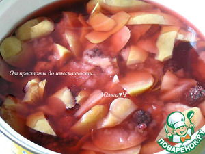 Кисель из яблок и ежевики Кисель из яблок и ежевики