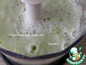 Огуречный гаспачо с дыней