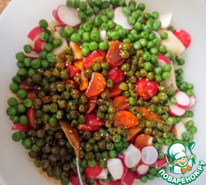 Холодный салат по-корейски