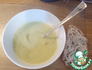 Суп из зелёного горошка и шпината Суп из зелёного горошка и шпината