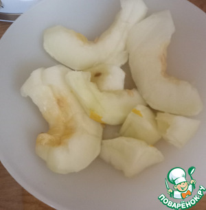 Закуска из дыни с песто Закуска из дыни с песто