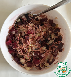 Салат из свеклы и картофеля Салат из свеклы и картофеля
