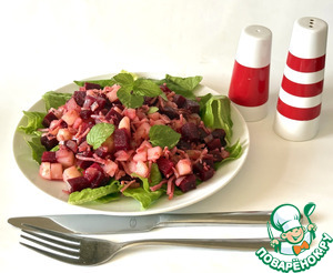 Салат из свеклы и картофеля Салат из свеклы и картофеля