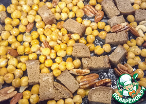 Печёный нут с тахинной заправкой