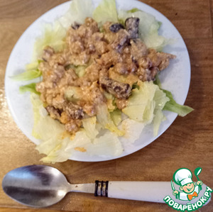 Печёный нут с тахинной заправкой