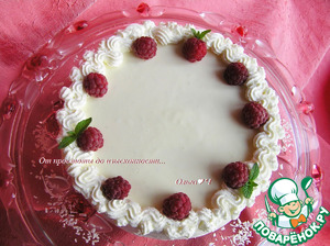 Торт "Малиновая роскошь" Торт "Малиновая роскошь"