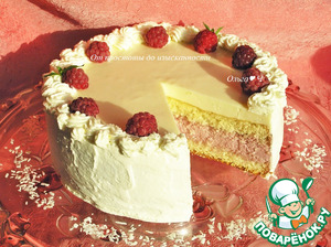 Торт "Малиновая роскошь" Торт "Малиновая роскошь"