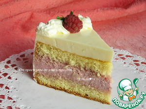 Торт "Малиновая роскошь" Торт "Малиновая роскошь"