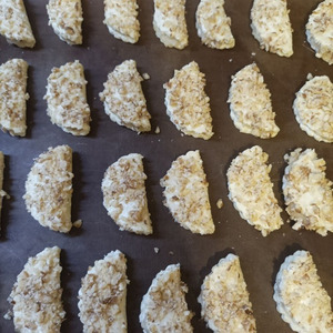 Печенье с джемом и орехами Печенье с джемом и орехами