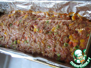 Мясной хлебец "Конфетти"