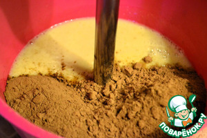 А-ля брауни с бананом