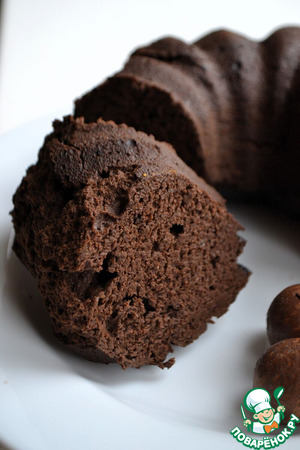 А-ля брауни с бананом