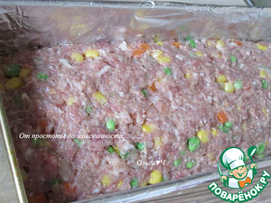 Мясной хлебец "Конфетти"